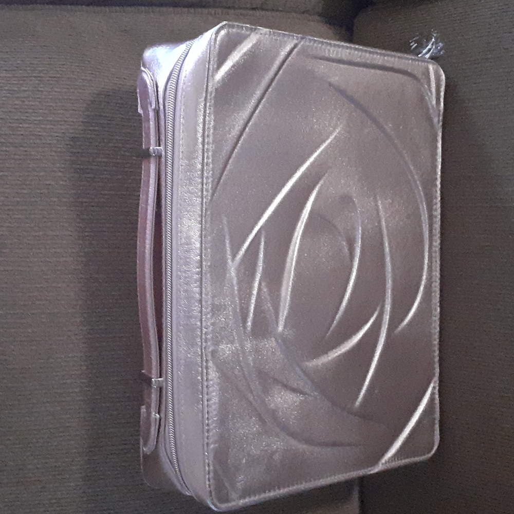 Lancome Gold Metallic Makeup Case